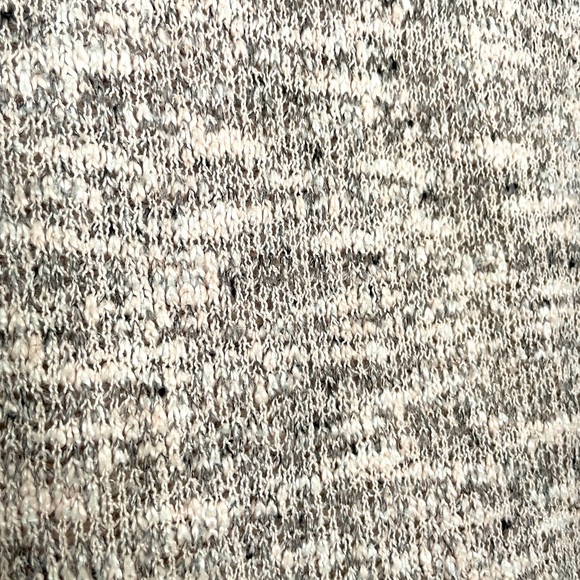 Splendid Small Crew neck grey cream heather knit sweater - Picture 4 of 4